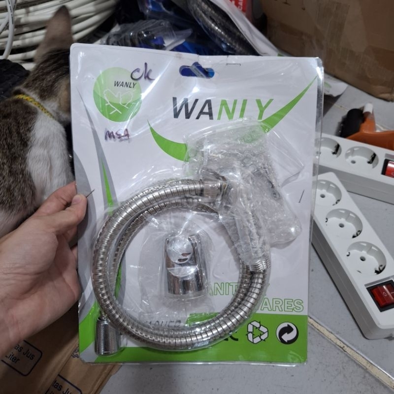 jet shower wanly || kran cebok kran toilet selang stainless
