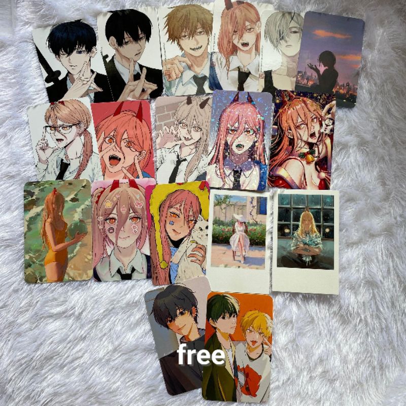 CHAINSAW MAN PHOTOCARD BY KOREAN ARTIST