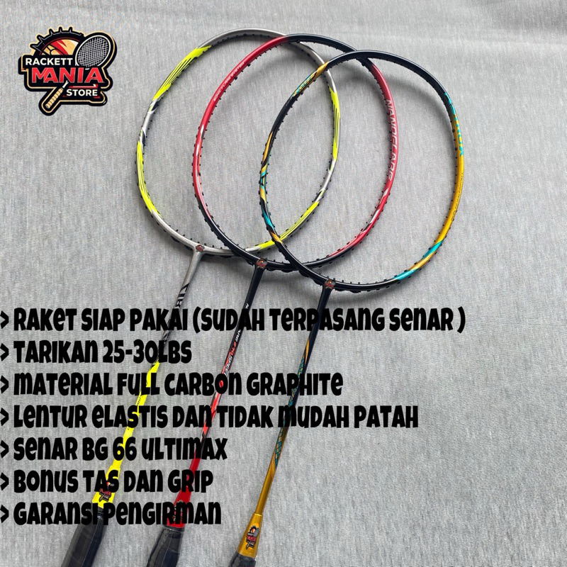 raket badminton dewasa material full carbon tarikan 25-30lbs, raket badminton,raket bulutangkis