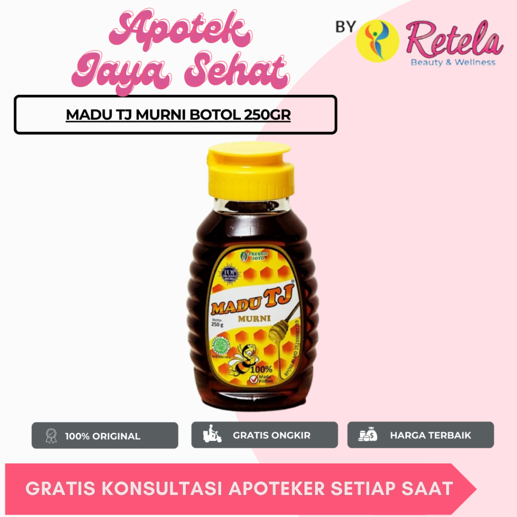 

MADU TJ MURNI BOTOL 250GR