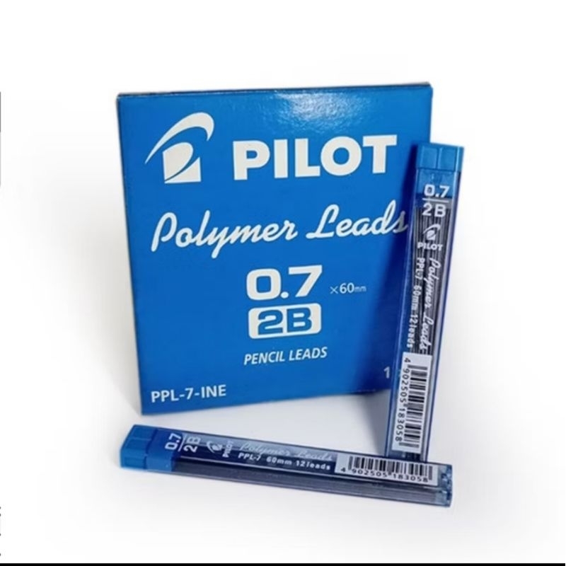 

D3W! Refill Isi Pensil Mekanik 2B Pilot 0.5mm / 0.7mm (12 Tube)
