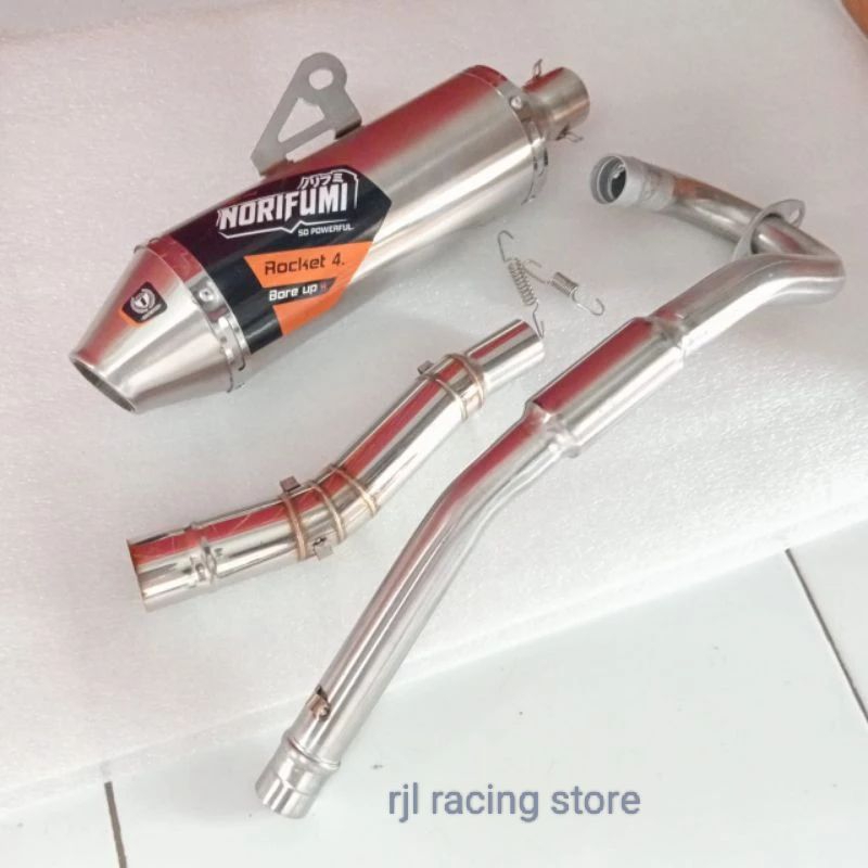 knalpot norifumi rocket 4. bore up