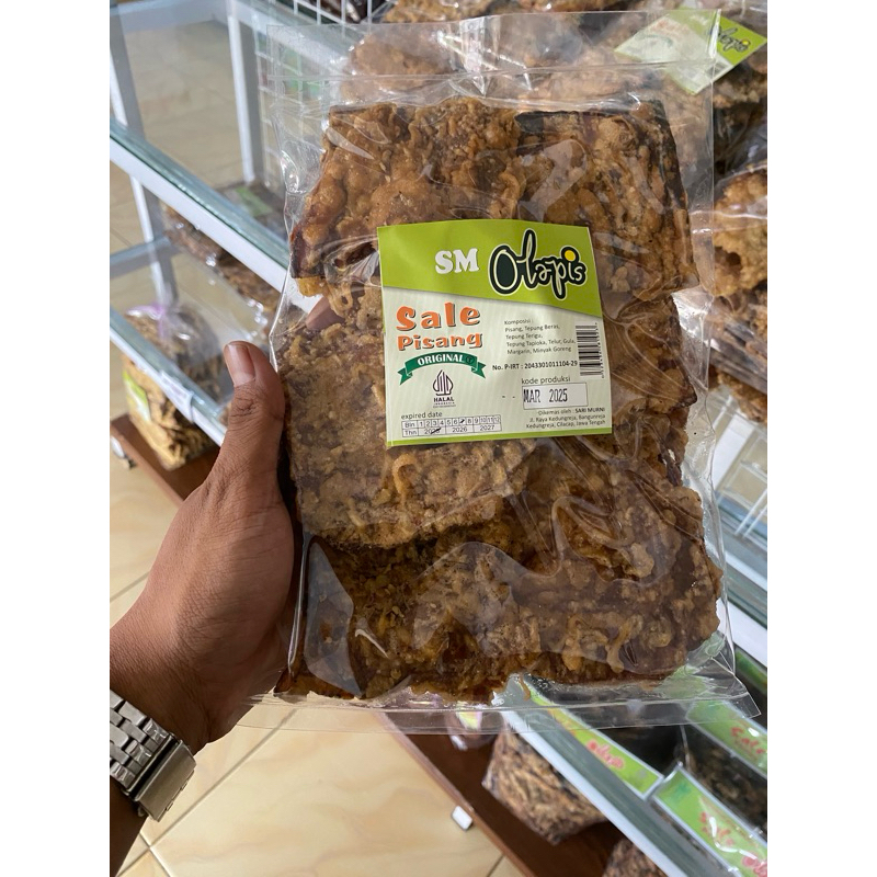 

(Oleholeh.id) Sale pisang manis oval cemilan oleh oleh Cilacap