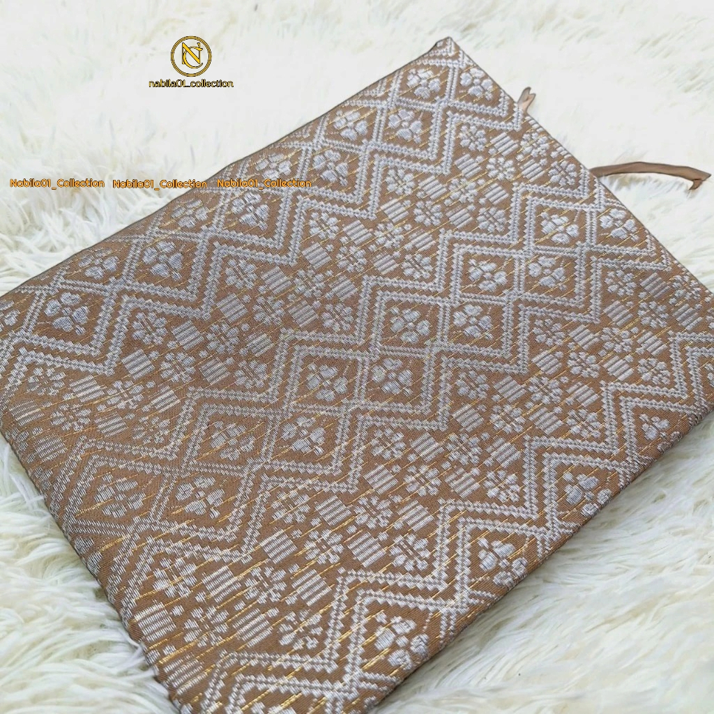 Set Rok Selendang Songket Palembang / Set Rok Lilit Dan Selendang Songket Semi Palembang