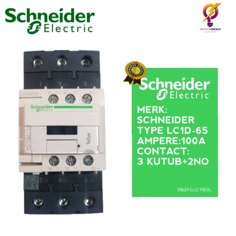 CONTACTOR SCHNEIDER LC1D-65