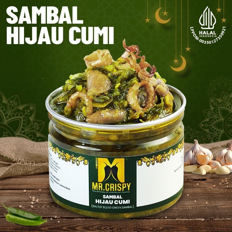 

SAMBAL HIJAU CUMI MR CRISPY