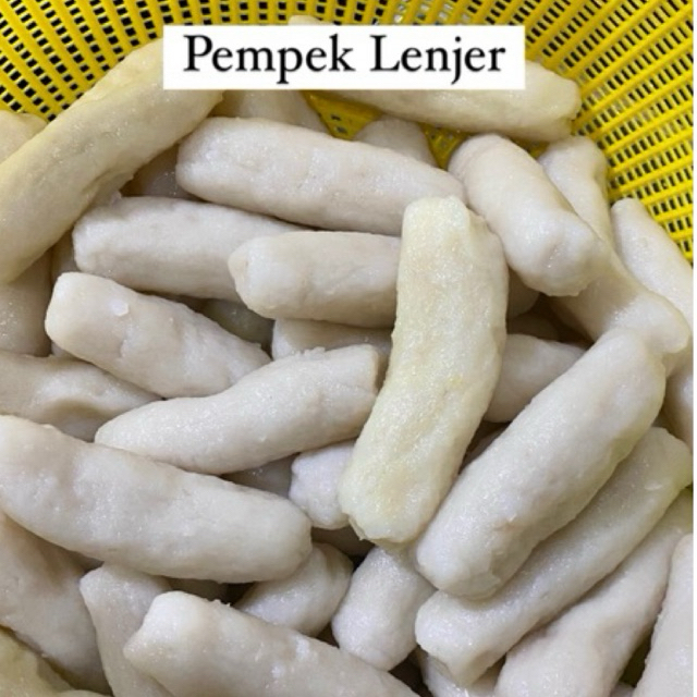 

PEMPEK LENJER (PEMPEK PALEMBANG ASLI IKAN TENGGIRI)