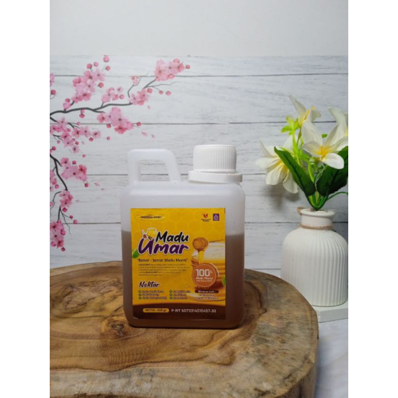 

Madu Nektar Karet 500 gr