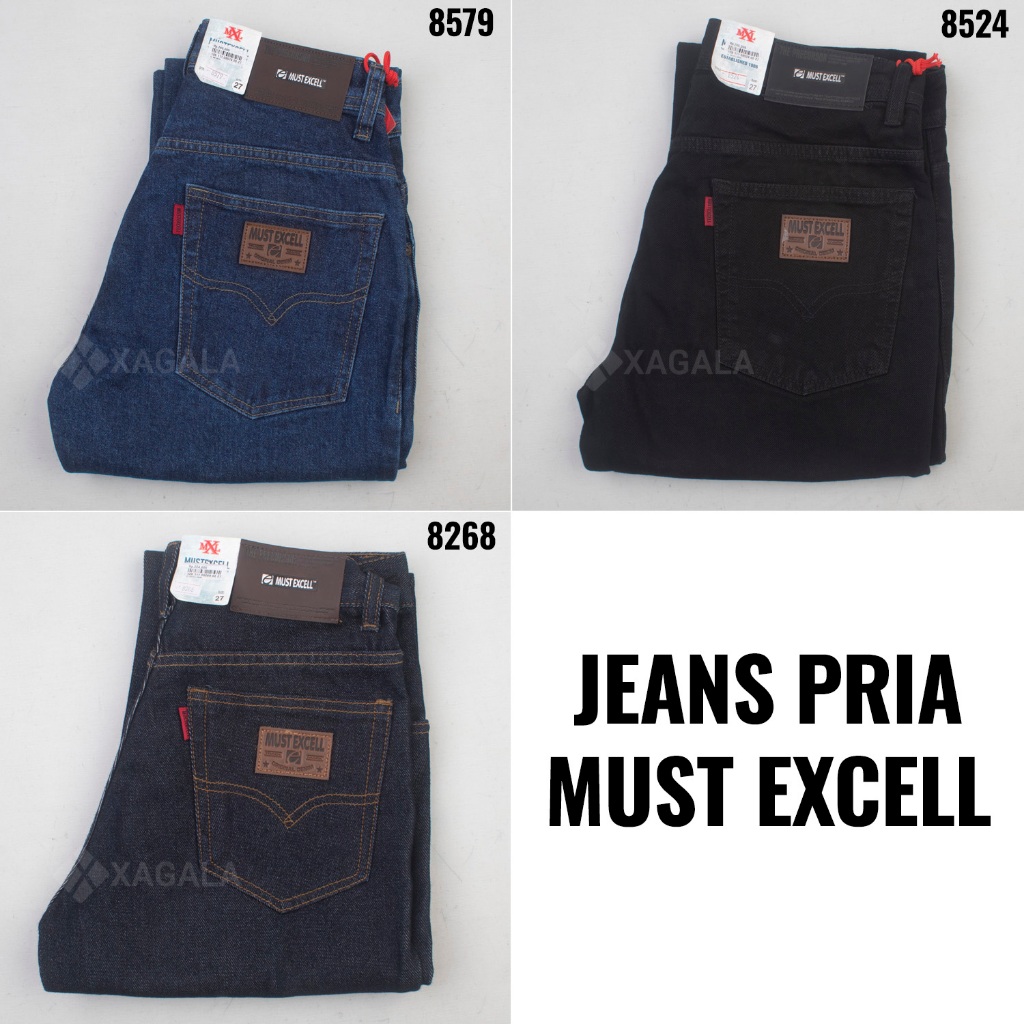 MUST EXCELL CELANA JEANS PRIA CELANA PANJANG PRIA 8268