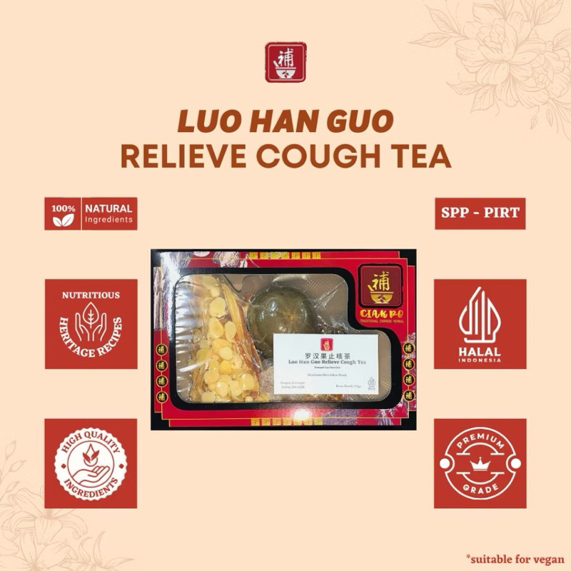 

Ciak Po - Ciakpo Luo Han Guo Relieve Cough Tea