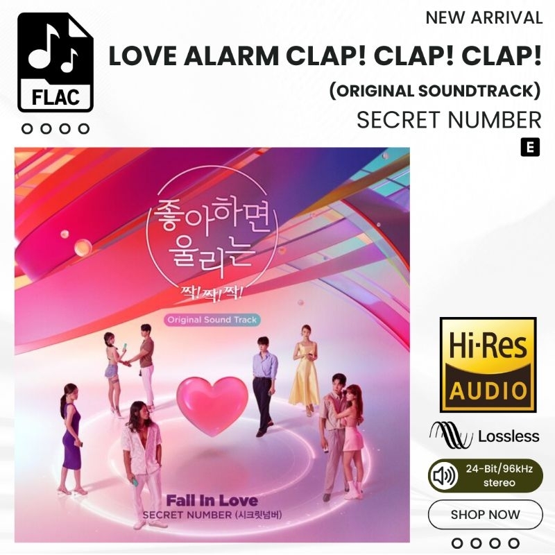 Love Alarm CLAP CLAP CLAP (Original Soundtrack) - SECRET NUMBER Album lagu FLAC HiRes Lossless 24bit