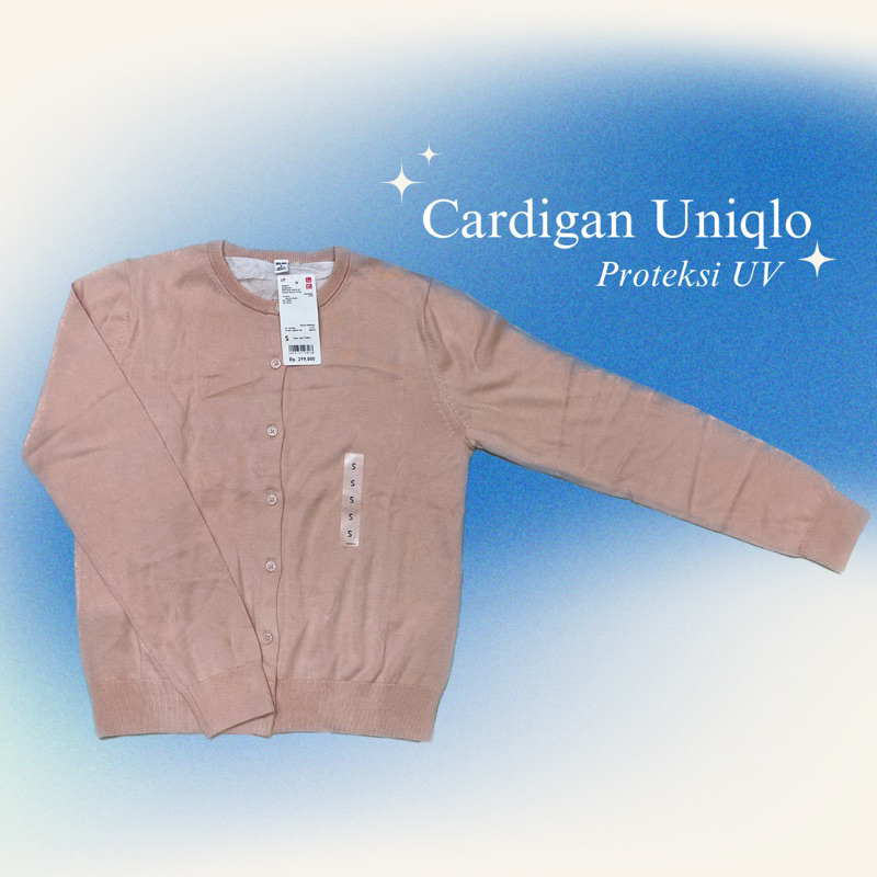 Cardigan Uniqlo Original/Cardigan Uniqlo UV Protection/CARDIGAN WANITA/CARDIGAN UNIQLO WANITA/CARDIG