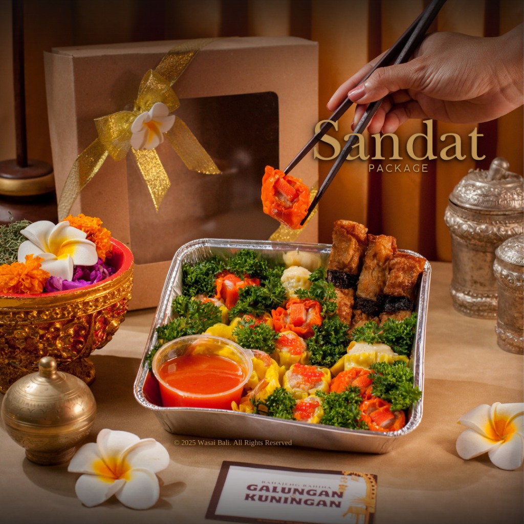 

[Hampers Galungan Kuningan] Dimsum Halal isi 18 pcs - Siomay Ayam / Keju / Lumpia Kulit Tahu /Crab Premium Hari Raya Hindu Galungan Kuningan Bali Gift Besek Hantaran Menu HOMEMADE by WASAI BALI