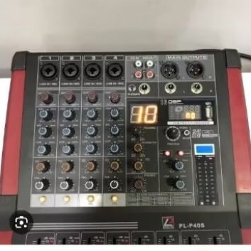 AUDIO MIXER PASLINE PL-P40S 4 CHANNEL PL P40S