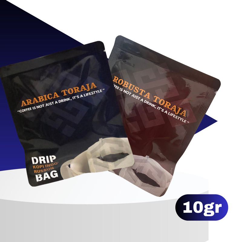 

DRIP COFFEE 100% ROBUSTA/ARABICA