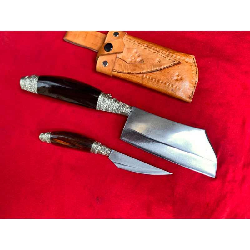 set blakas mini dan mutik  / pisau dapur