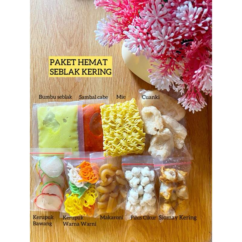 

SEBLAK KERING PAKET HEMAT Bumbu Medok