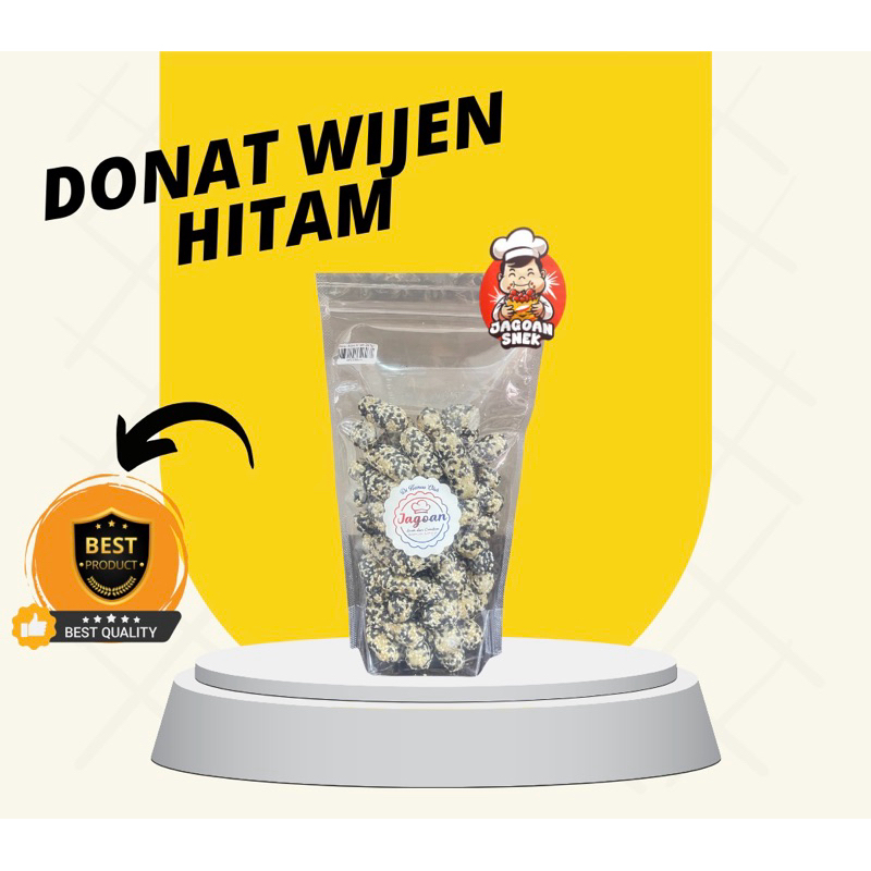 

donat wijen hitam Jagoan snek