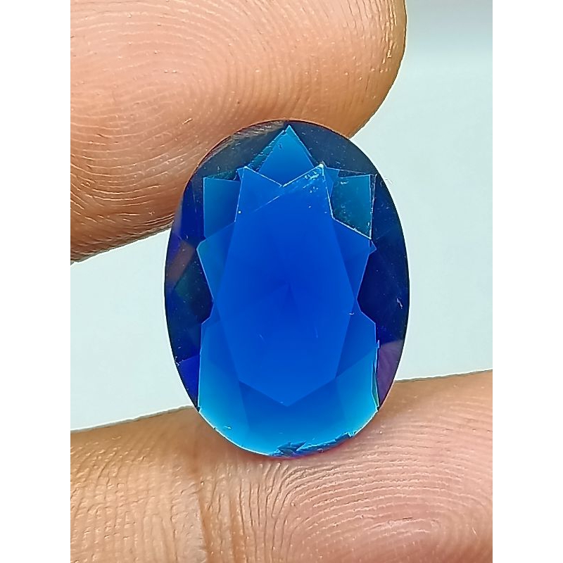 Batu Biru King Safir , Cutting Oval