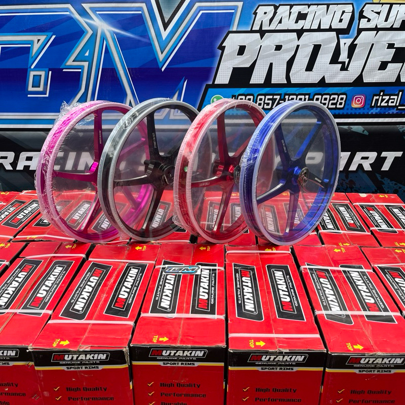 VELG VELEK ENKEI TIPE 525 MUTAKIN 160/160-17 YAMAHA JUPITER Z MX OLD MX KING NINJA MERAH UNGU,VELEK 