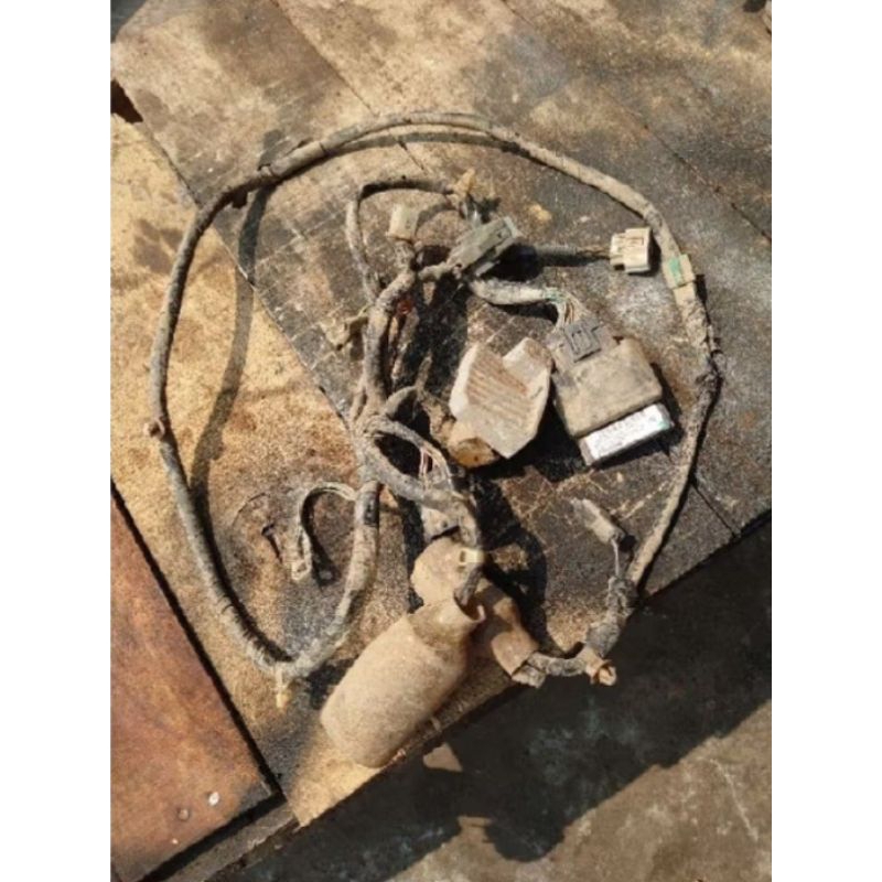 KABEL BODY + ECU KODE K25 + KIPROK MOTOR HONDA BEAT FI SETATER KASAR THN 2013 2014 BARANG ORIGINAL C