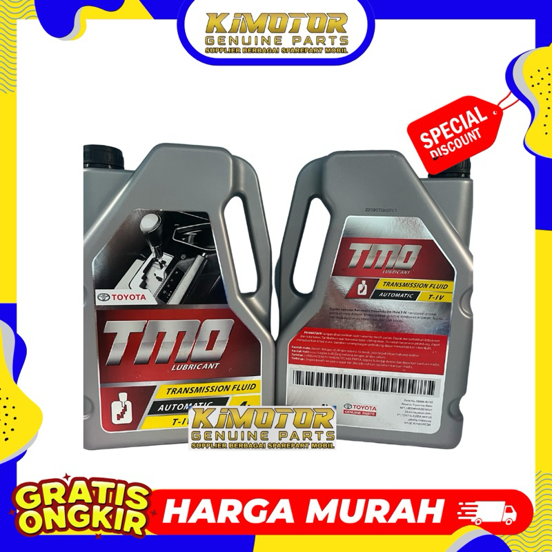 ATF Toyota TMO T-IV transmisi matic garansi Original