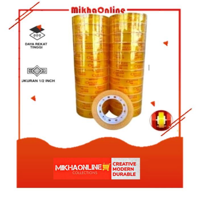 

Isolasi Lakban Selotip Tape Bening