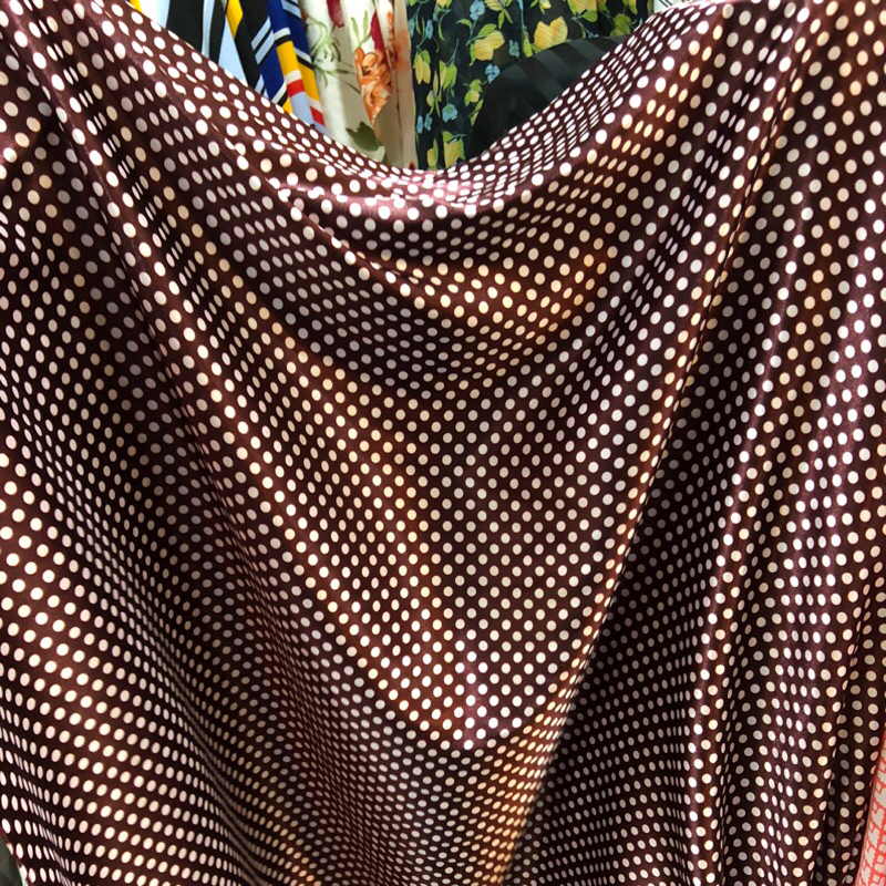 kain satin motif - kain satin motif polkadot - kain satin motif luxury - kain satin motif premium dt