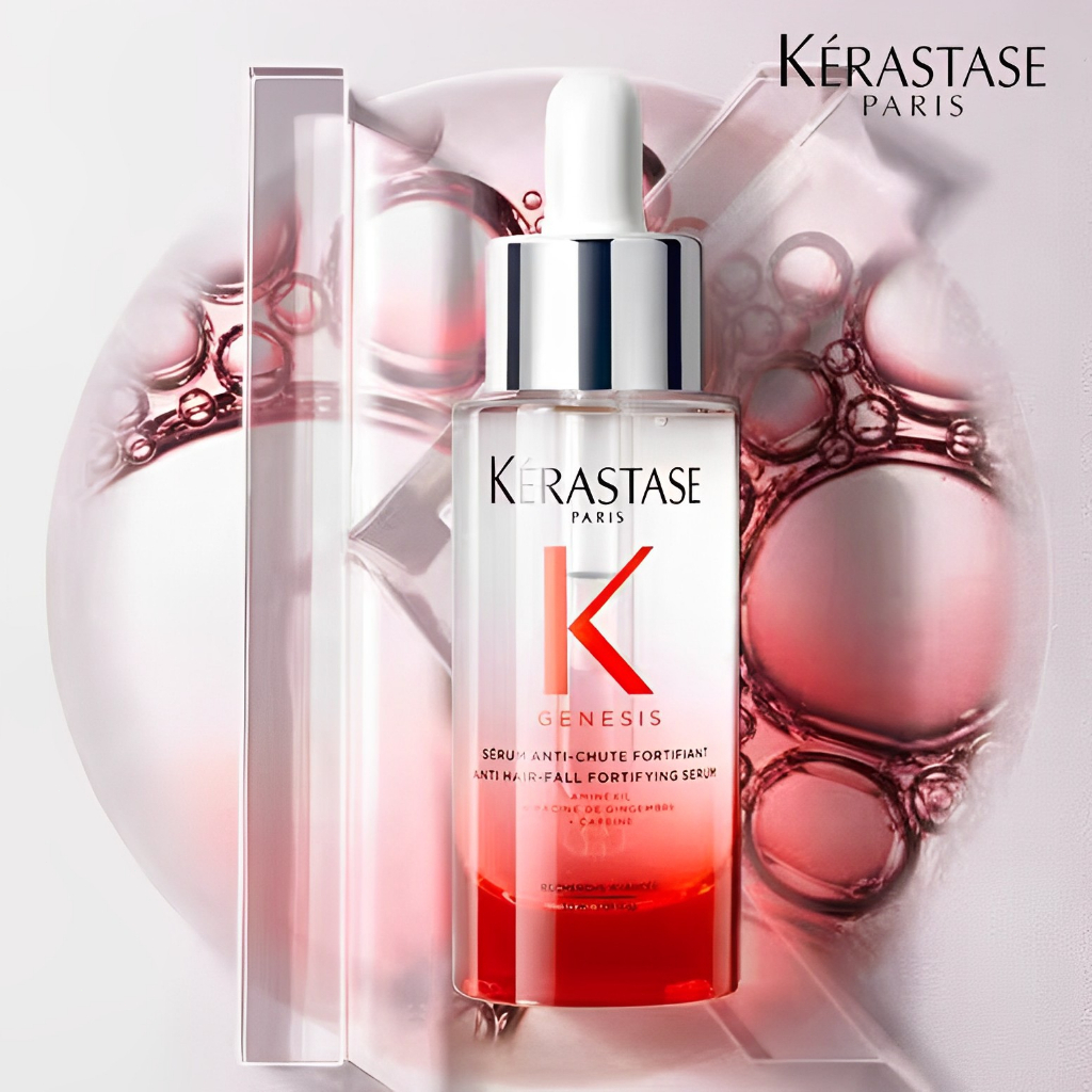 Kerastase Genesis Serum 30ml Anti Hair Fall Serum/ untuk Rambut Rontok dan Rapuh/Kerastase Anti Friz