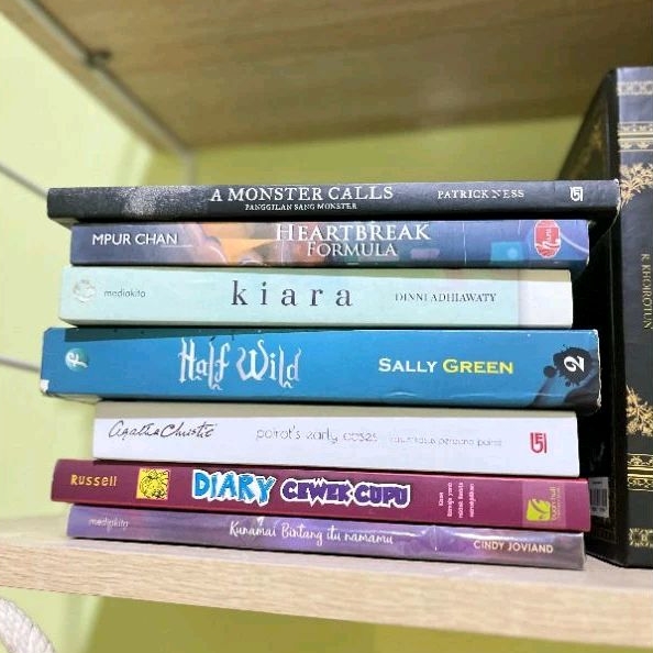 WTS PRELOVED NOVEL ORIGINAL ROMANCE LIFE & FANTASI ACTION CRIME | koleksi pribadi (second hand) cler