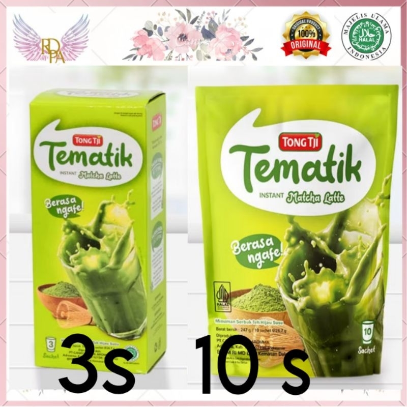 

Tong Tji Tematik Matcha Latte 3s