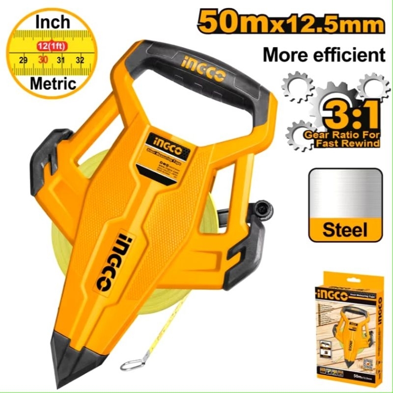 Meteran 50 Meter Ingco HSMT8550