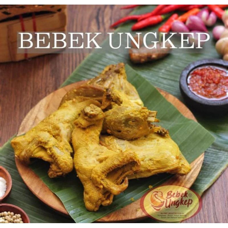 

Bebek Ungkep plus sambal bawang