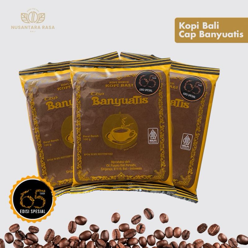 Kopi Bubuk Cap Banyuatis - Kopi Asli Bali