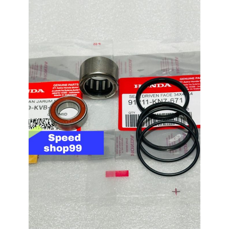 Bearing laher Pully KVB+Seal sil pully KN7 PCX New 150 2017, ADV 150 2018,  PCX CBU 150 2010, PCX CB