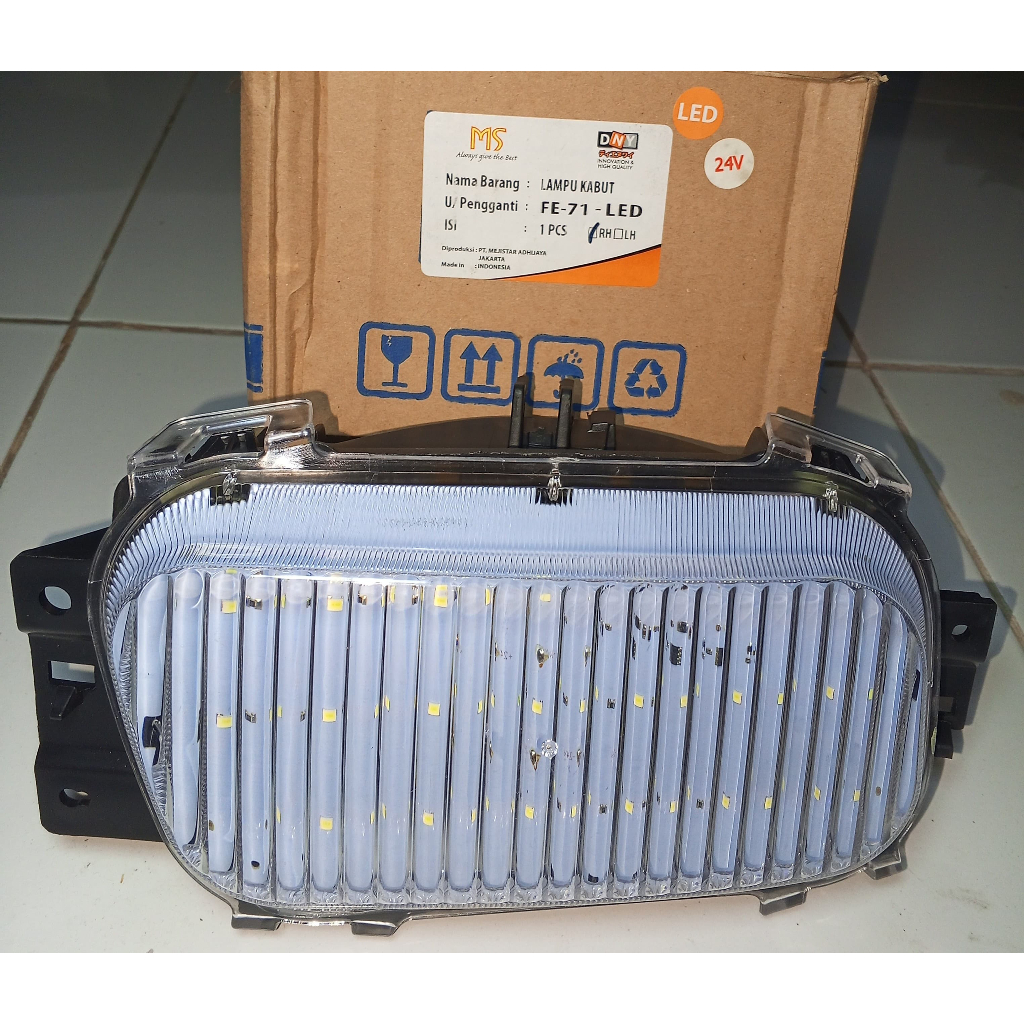 LAMPU KABUT/FOG LAMP/MITSUBISHI CANTER FE 71/FE-71-LED/MS-DNY