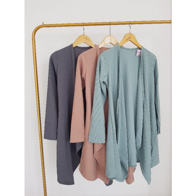 Cardigan kaos panjang
