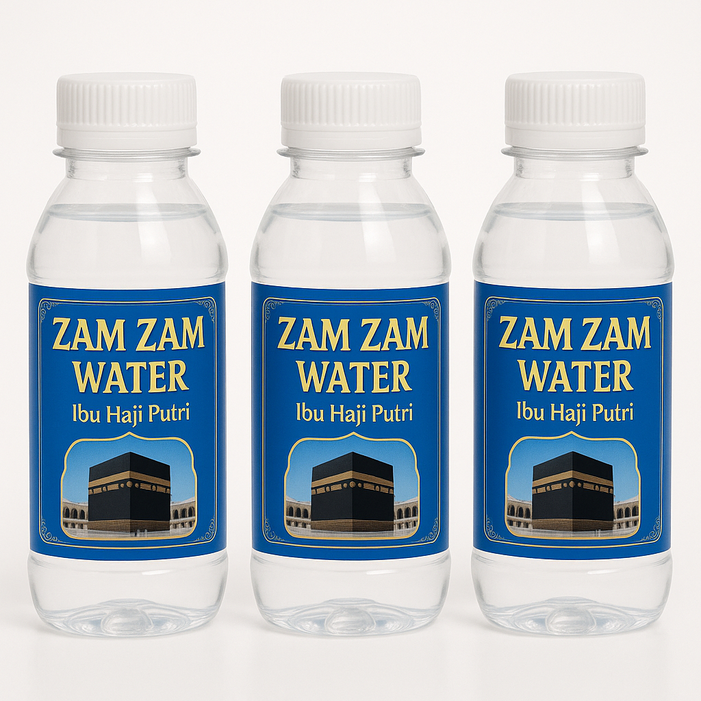 

Air Zam-Zam Oleh Oleh Haji dan Umrah