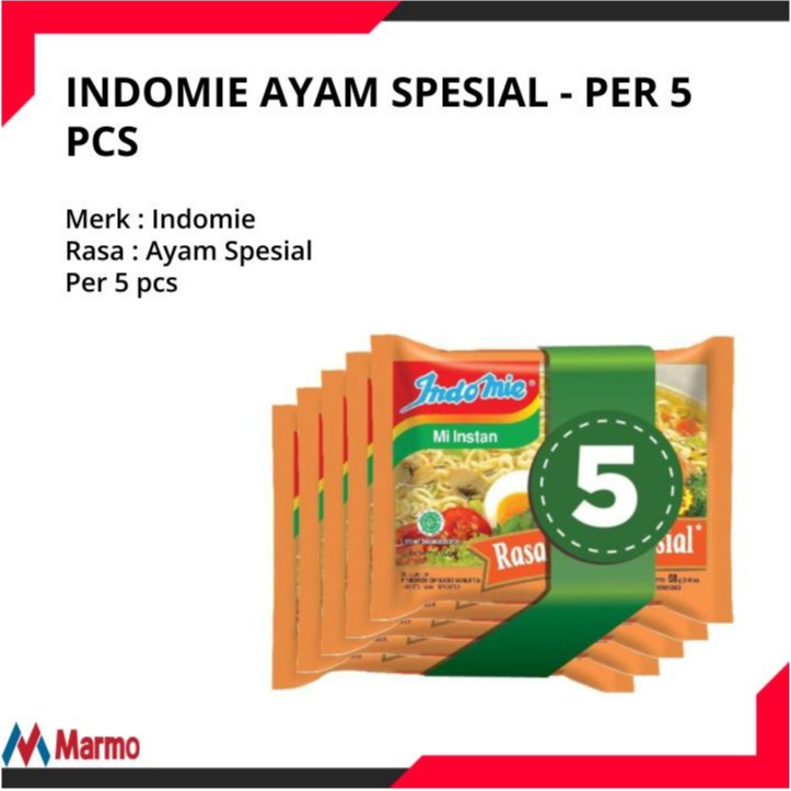 

INDOMIE AYAM SPESIAL - PER 5 PCS
