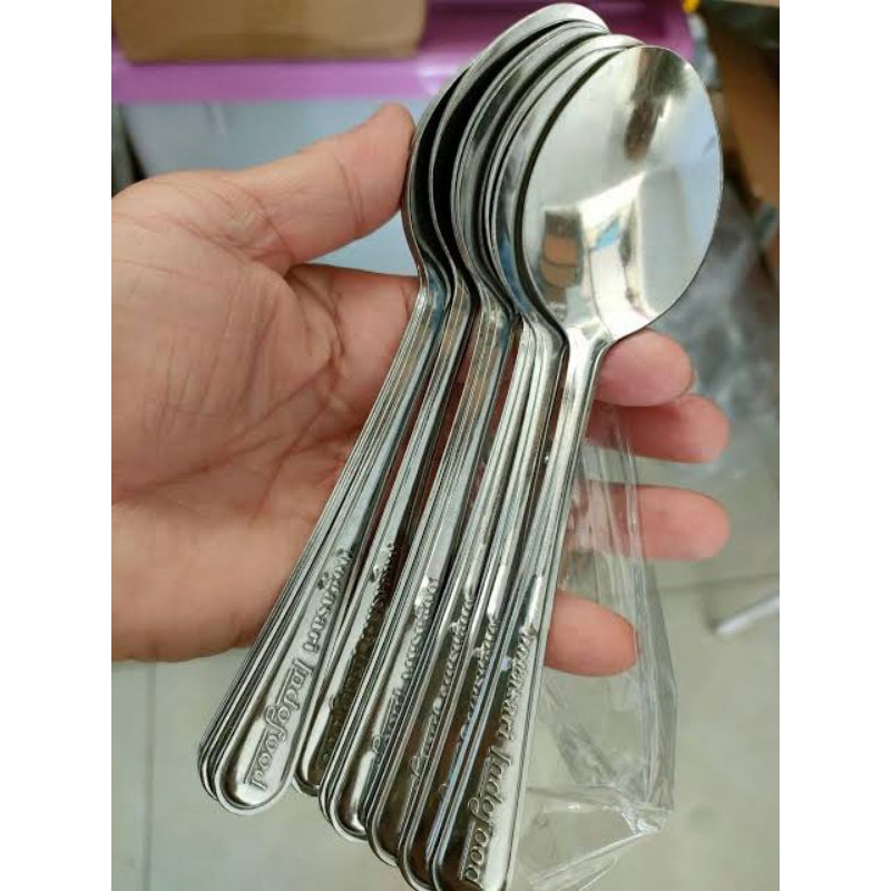 Sendok Makan Stainless 1 Lusin Tebal