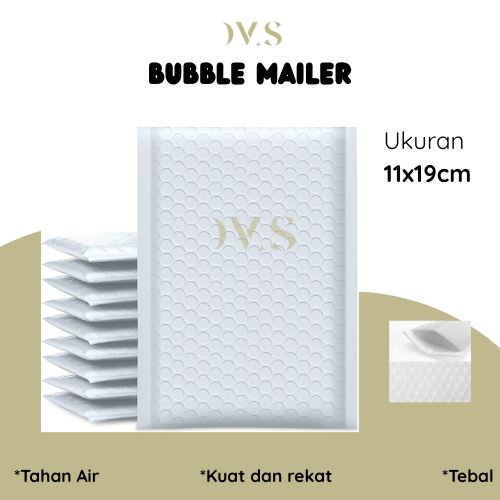 

Amplop Bubble Mailer Putih Ukuran M – Packing Aman untuk Online Shop / Shopee