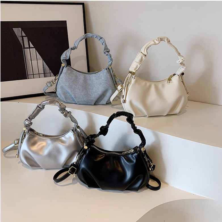 { G&Z } BIBI Sling bagShoulder bagTas selempang remajaTas bahan PUTas trendy 2025
