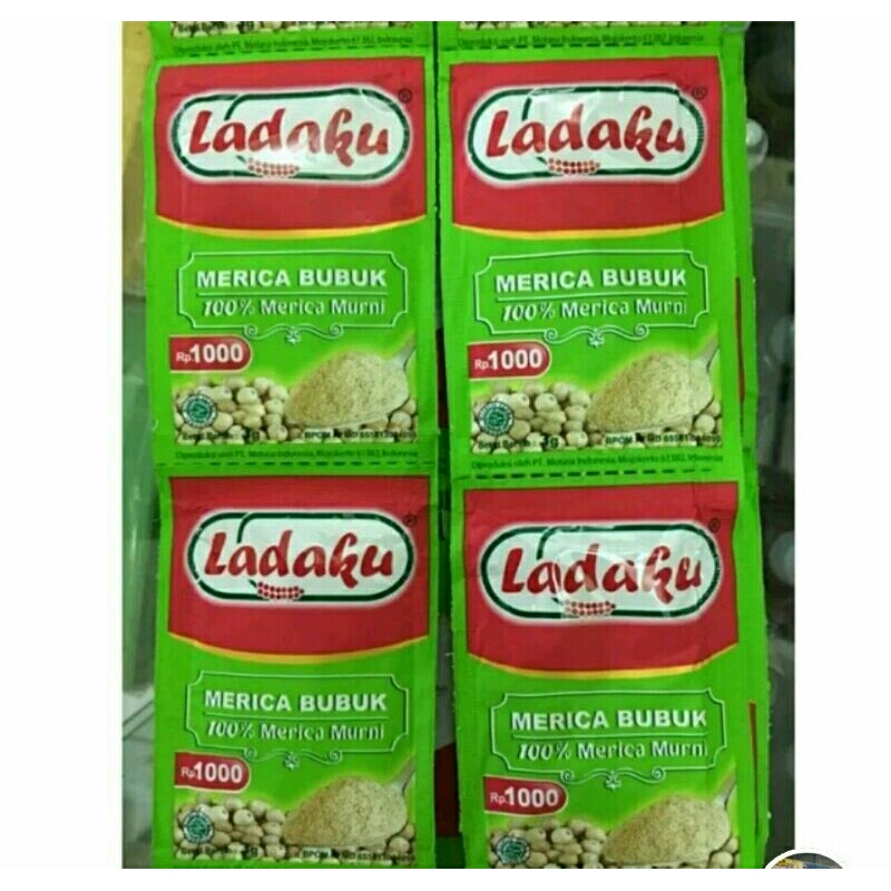 

Ladaku merica bubuk 2.5g x 12 pcs