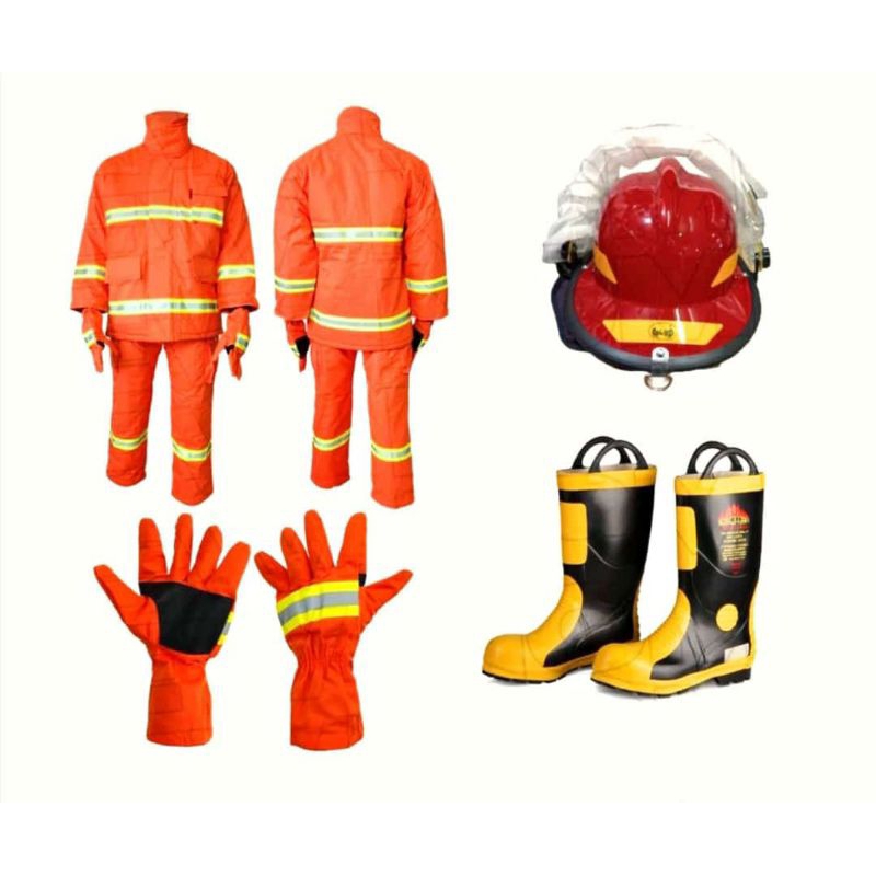Baju Pemadam NOMEX IIIA / Baju Pemadam Kebakaran Nomex IIIA / Fireman Suit Anti Api Original