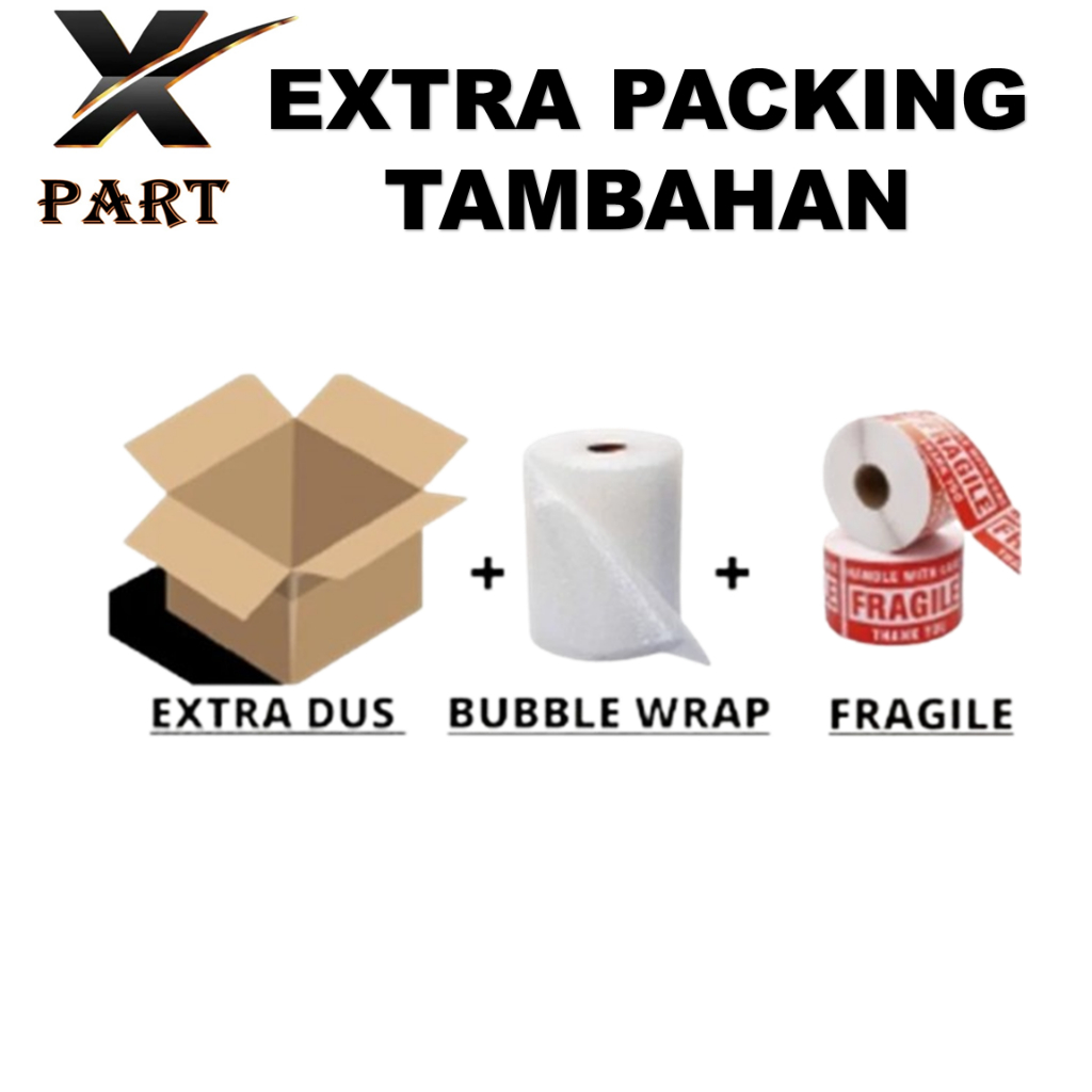 

PACKINGAN TAMBAHAN DUS PLUS BUBBLE WRAP UNTUK MENGHINDARI BARANG BELANJA ANDA TIDAK RUSAK
