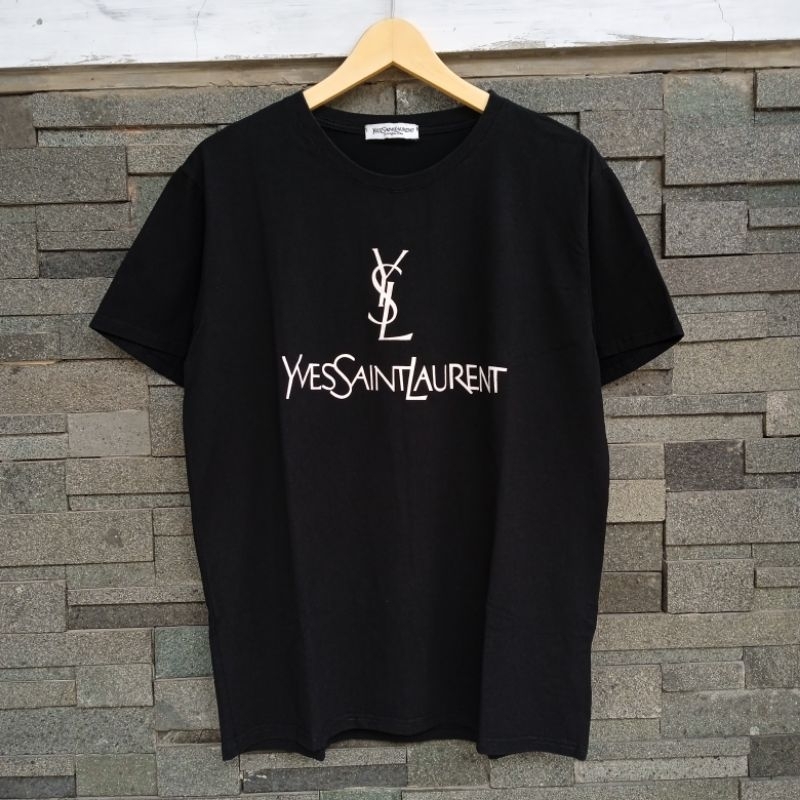 Kaos Tshirt Yves Saint Laurent YSL Second Preloved Thrift