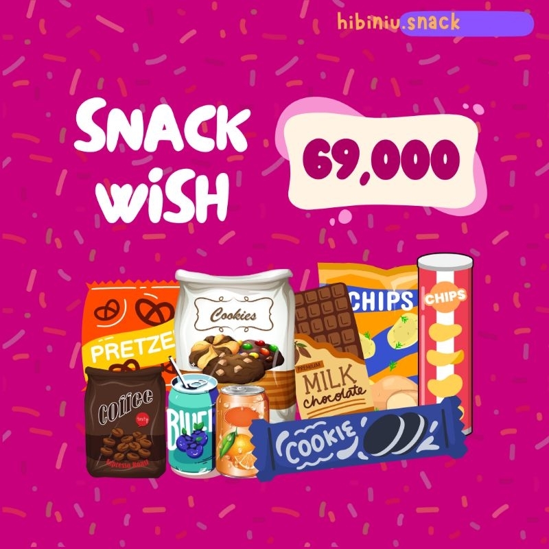 

ETALASE SNACK WISH / SNACK POUCH