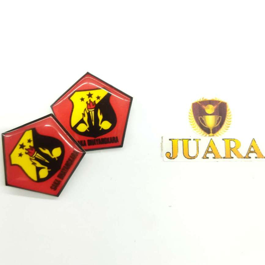 PIN SAKA BHAYANGKARA PENITI LAPIS RESIN/PIN BROS SAKA BHAYANGKARA PENITI/SAKA BHAYANGKARA