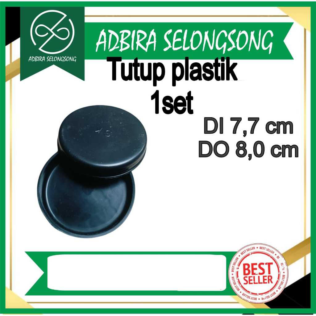 8 cm Tutup Paper Core plastik /Tutup Selongsong/Tutup Cones