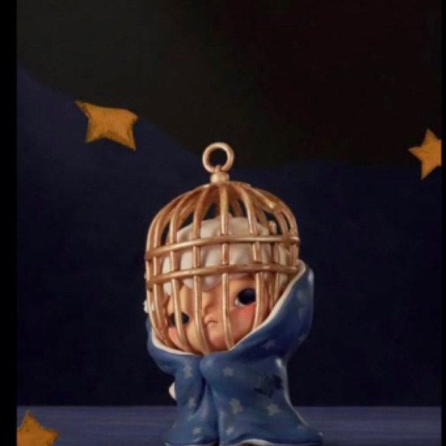 POP MART Hirono Shelter Series Birdcage Blind Box Action Toys Figure Selected